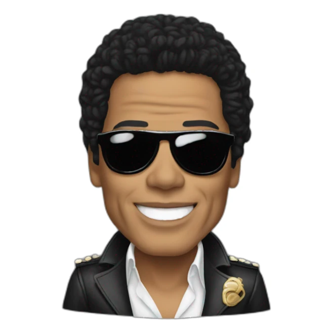 michale jackson sticker