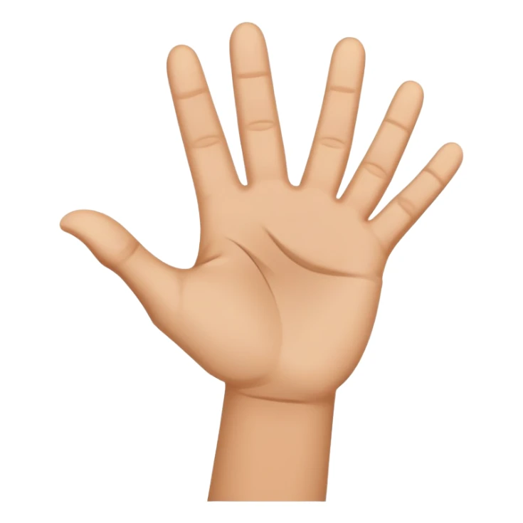 Yvl hand sign sticker