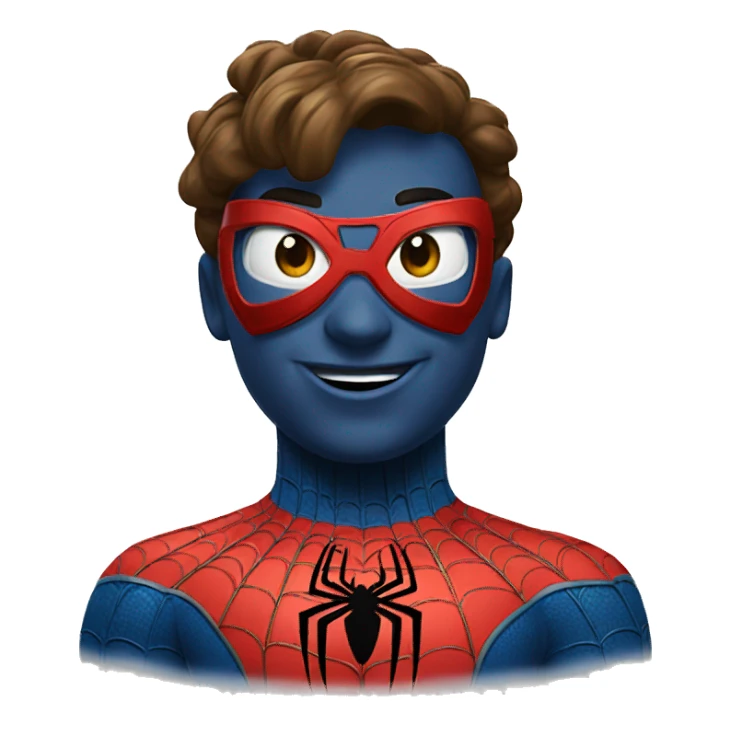 Xmas Spider-Man sticker