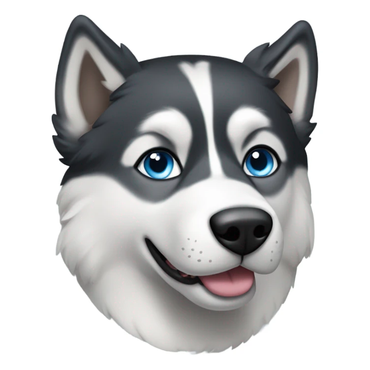 Husky mix sticker