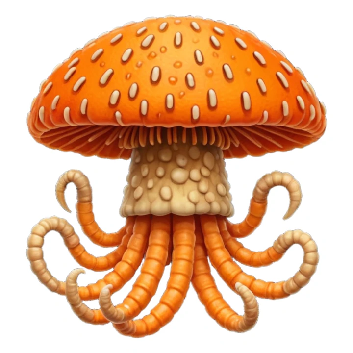 cordyceps mushroom sticker