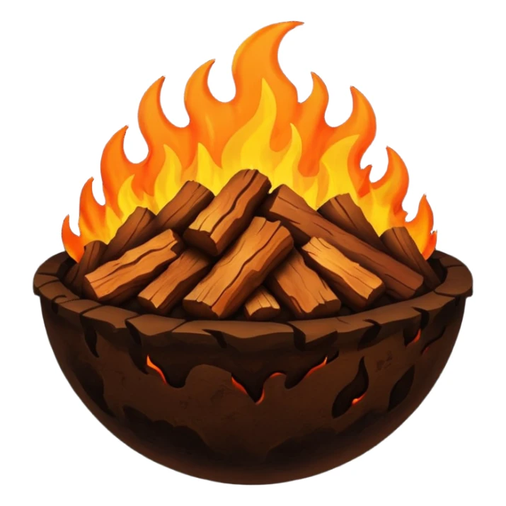 Earth Fire sticker