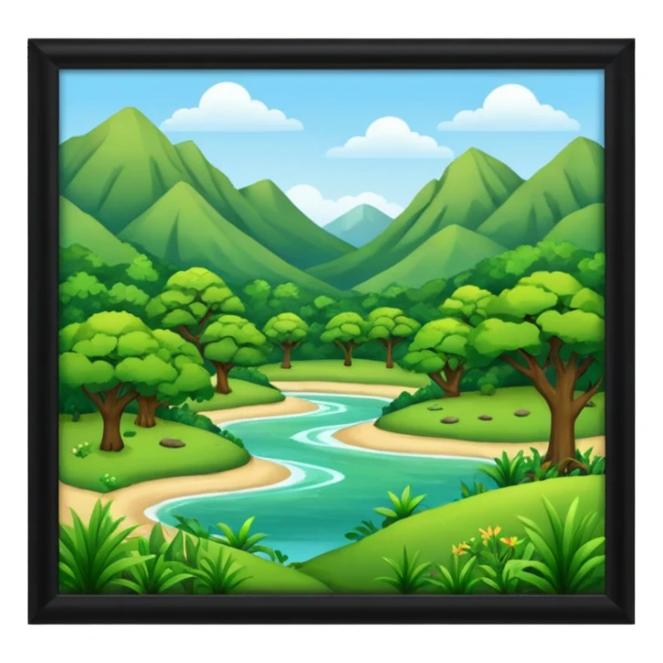 Natural protected area  sticker