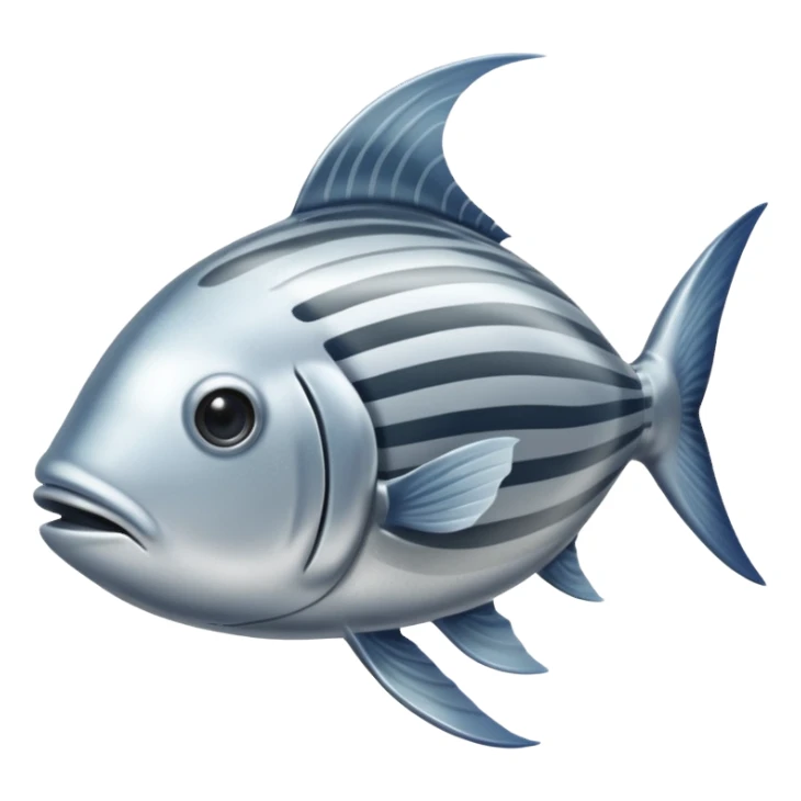An airplane pilot fish. sticker