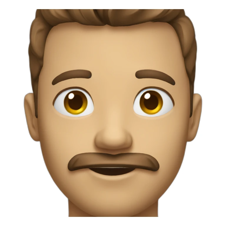 suspicing face sticker