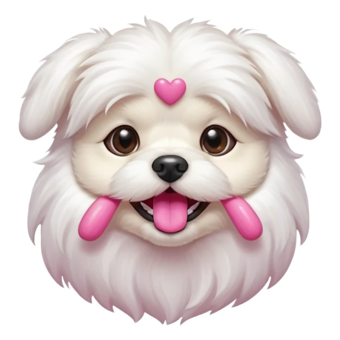 Cute dog Maltese sticker