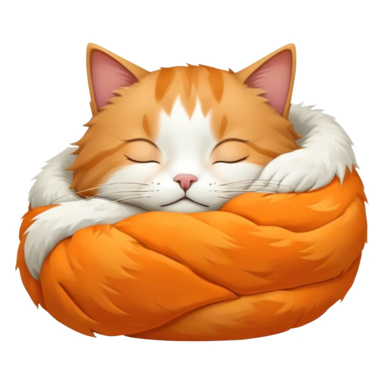 Cat sleeping in a the north face borealis sticker