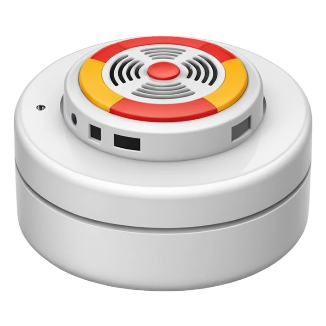 Smoke detector  sticker