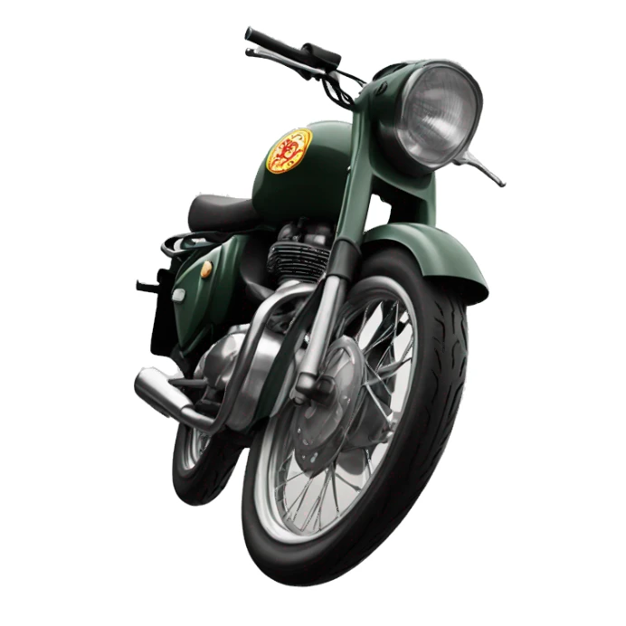 Royal Enfield logo sticker