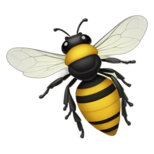 Abeille coquine sticker