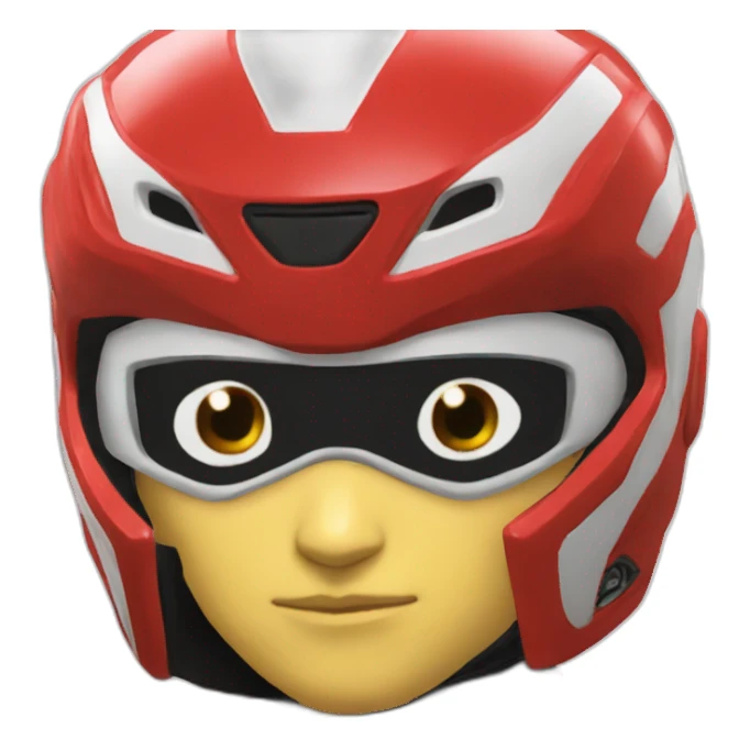 Spd red ranger sticker