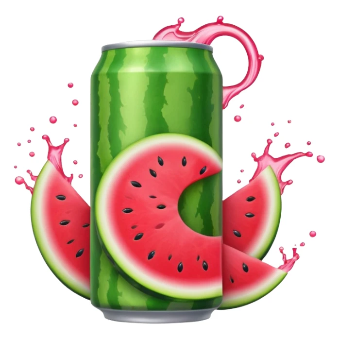 Watermelon wave alone energy drink  sticker