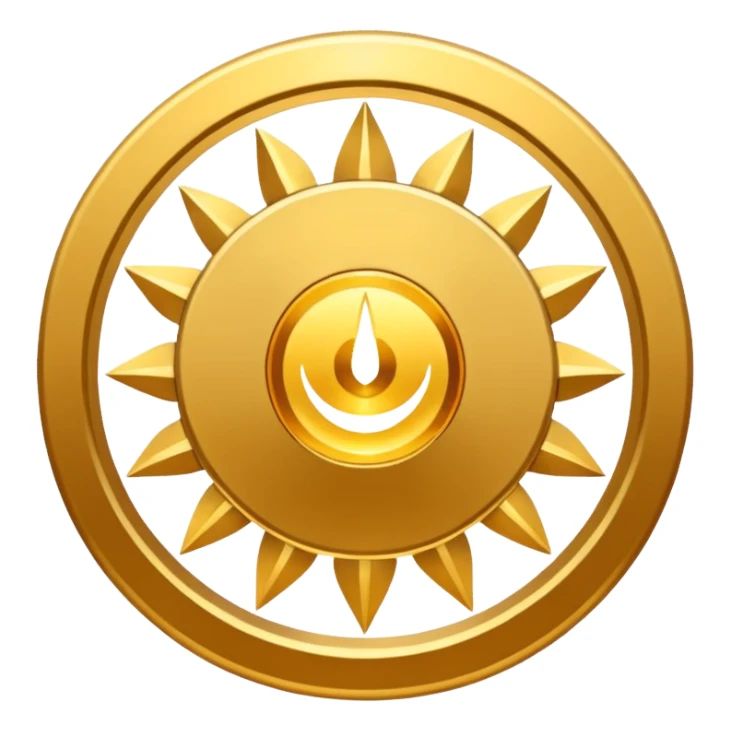 Sudarshan chakra sticker