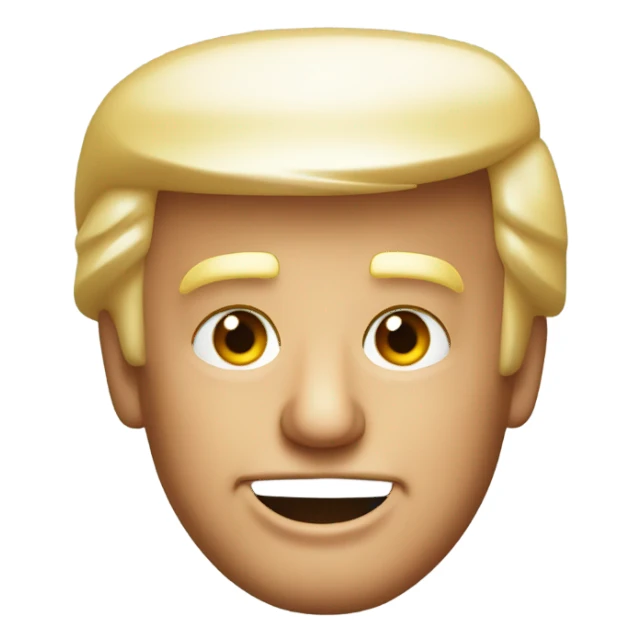 Donald trump winking sticker