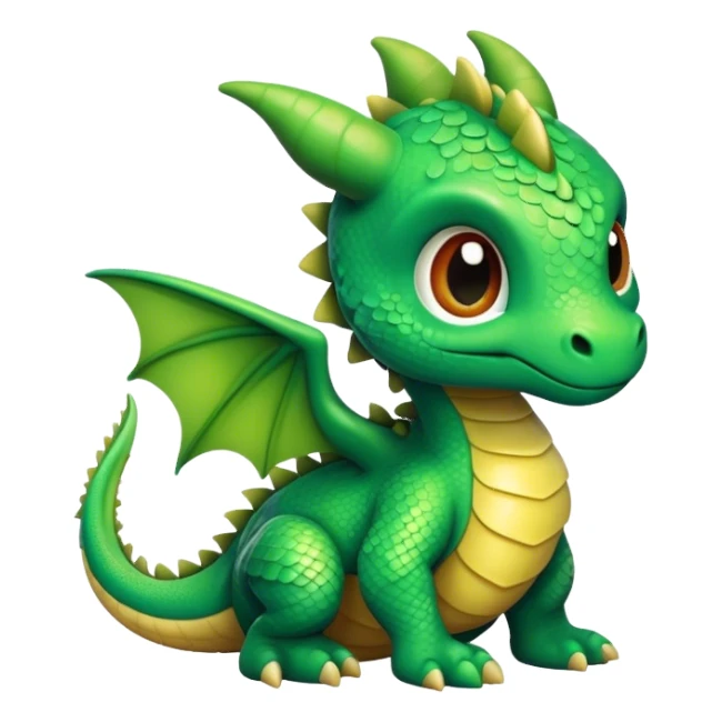 Head Baby dragon sticker