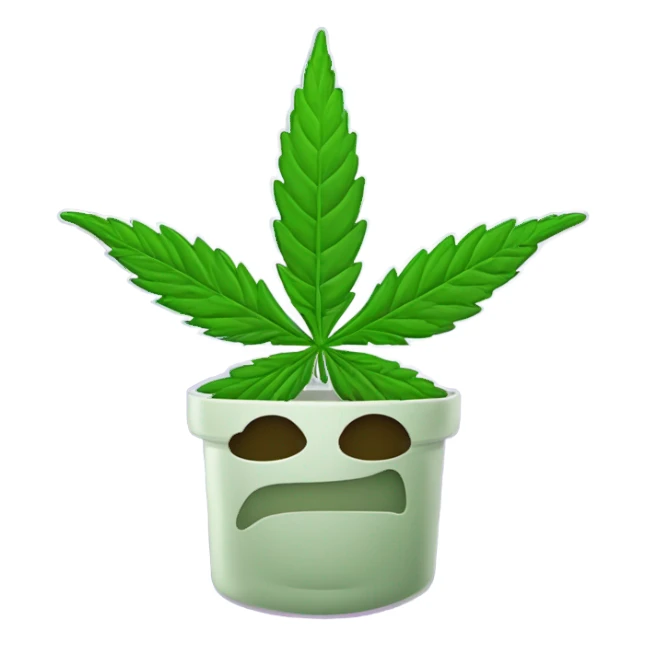 Cannabis Pflanze  sticker