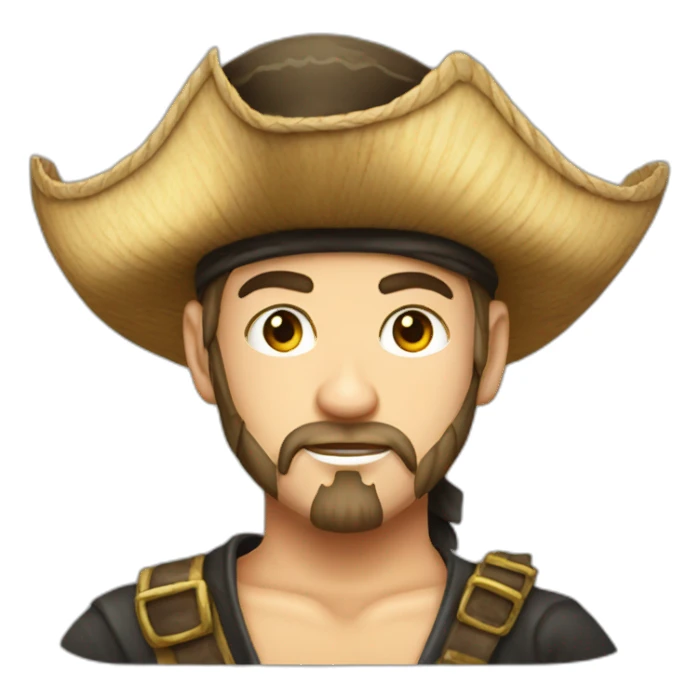 Drapeau Pirate Straw Hat Pirates Portrait sticker