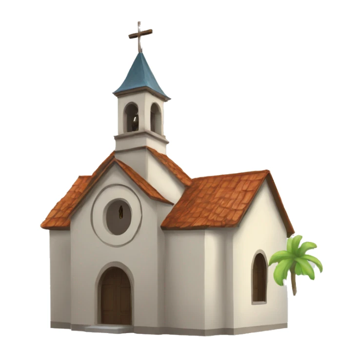 Iglesia tocando campana  sticker