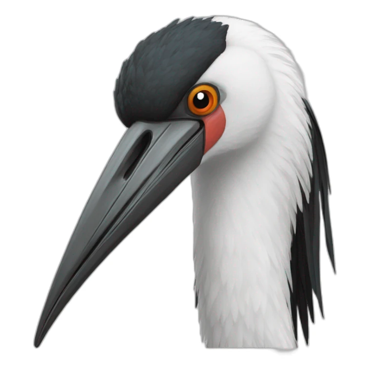 jabiru d’afrique sticker