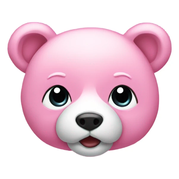 osito de peluche rosa sticker