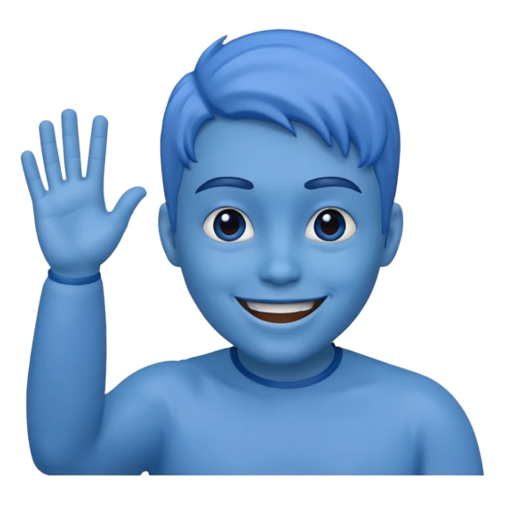 saying hello avatar sticker