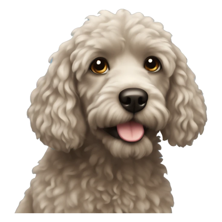 French water dog sticker