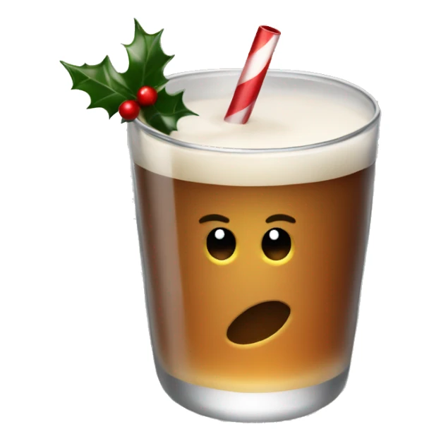 Christmas drink  sticker