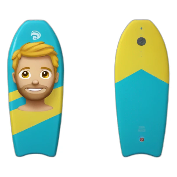bodyboard sticker
