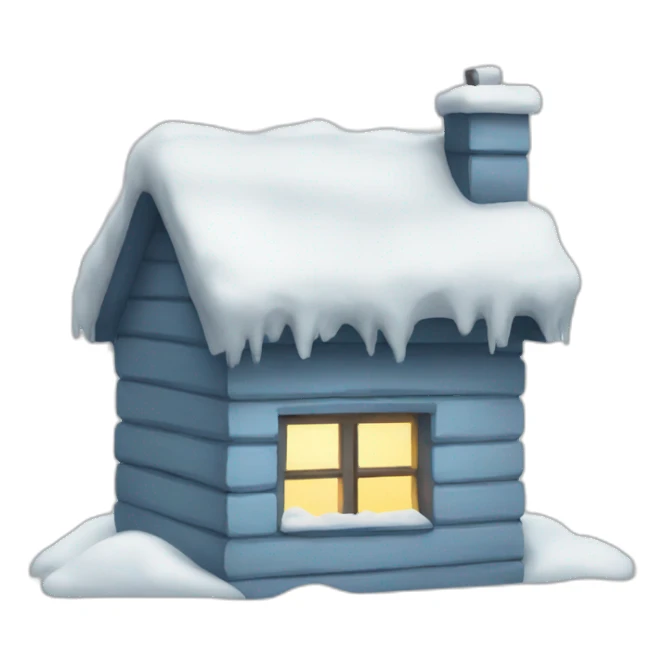Winter decor sticker