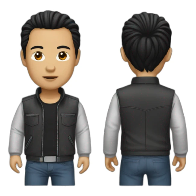 Fast and furious han lue sticker