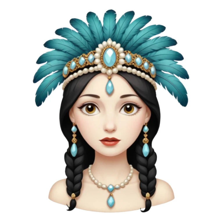 Old Style Fashion head sticker