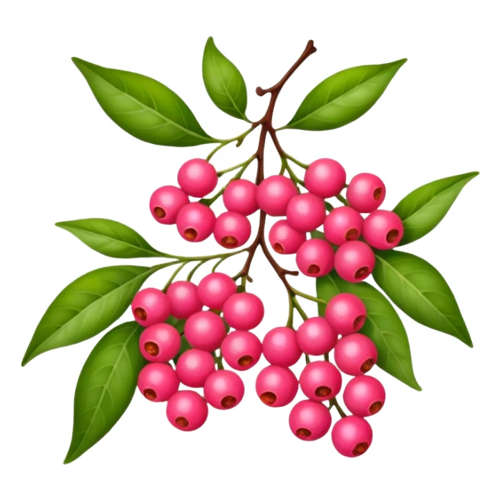 bright pink pepper corn scent sticker