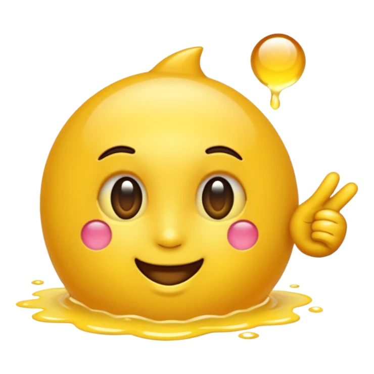 emoji de siryp simple sticker