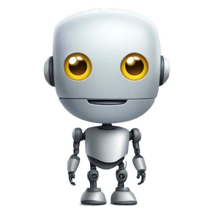 robot alone sticker