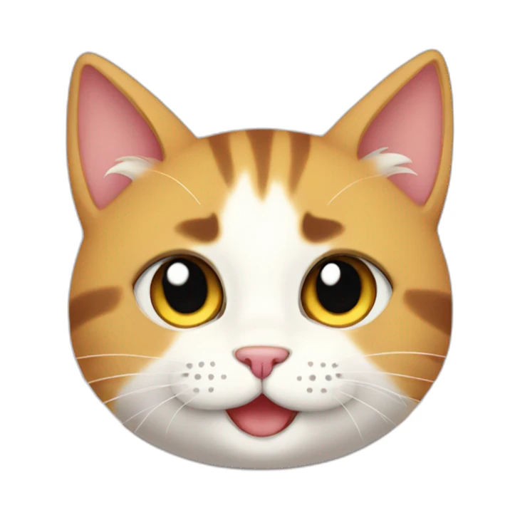 excellent cute anime cat sticker