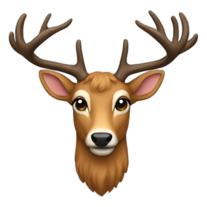 cerfs sticker