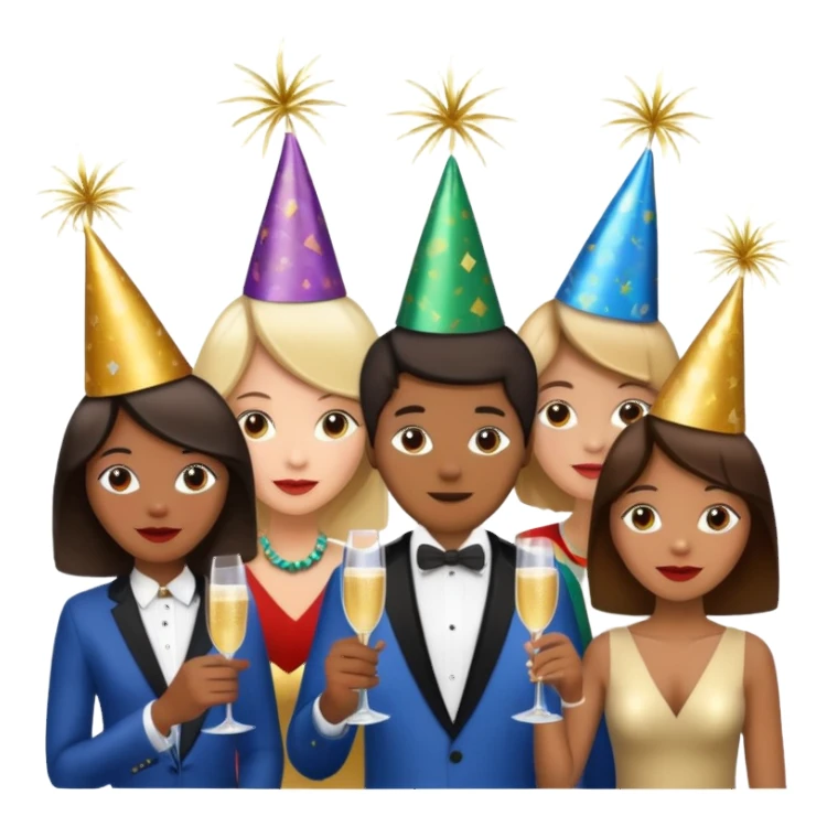 Happy newyears sticker