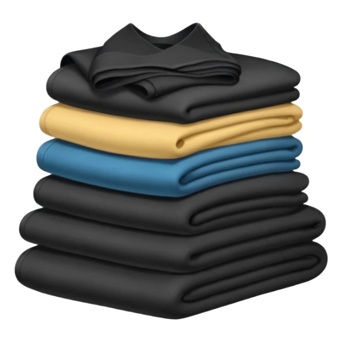 roupa dobrada meia calça sticker