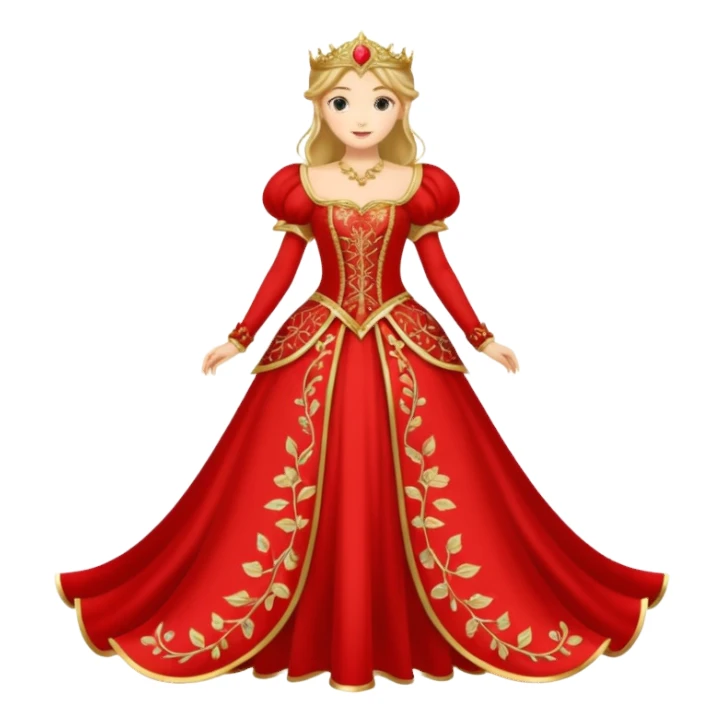 Fairy Tale Costume including red sticker