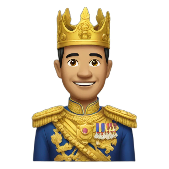 King of cambodia sticker