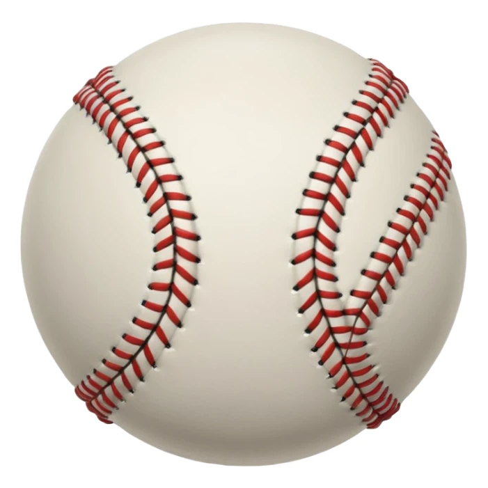 Baseball sticker