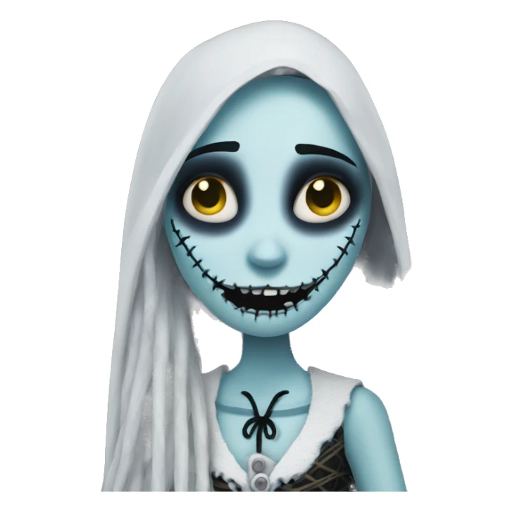 Nightmare before Christmas Sally  sticker
