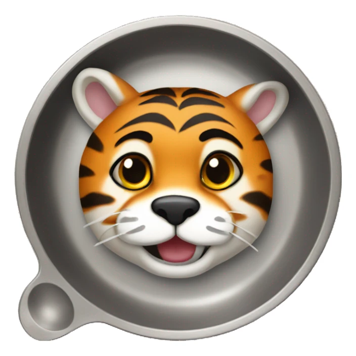 Pans and tiger mixed  sticker