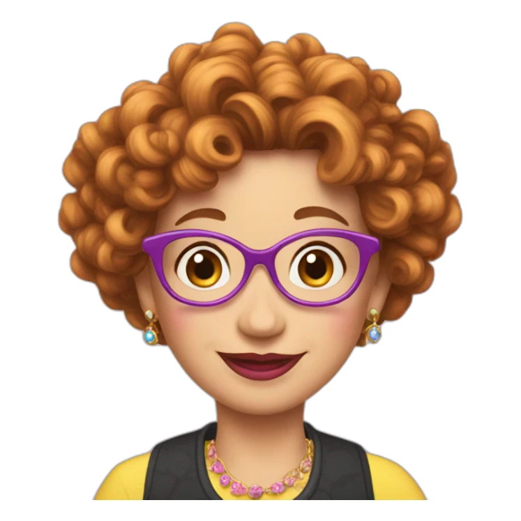 fancy nancy clancy sticker