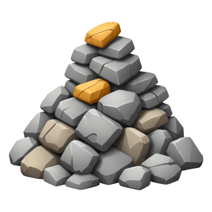 create a dnd style rubble.png using 48x48 pixels size sticker