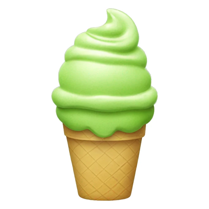 Matcha ice cream  sticker
