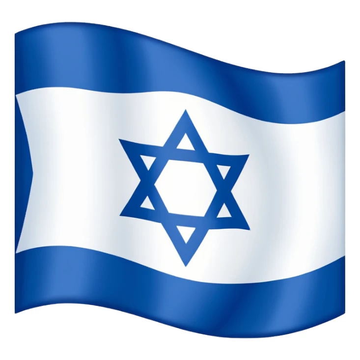 israel flag sticker