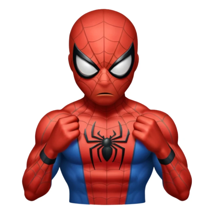 Homem aranha bravo sticker