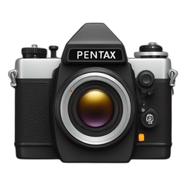 pentax analog camera sticker