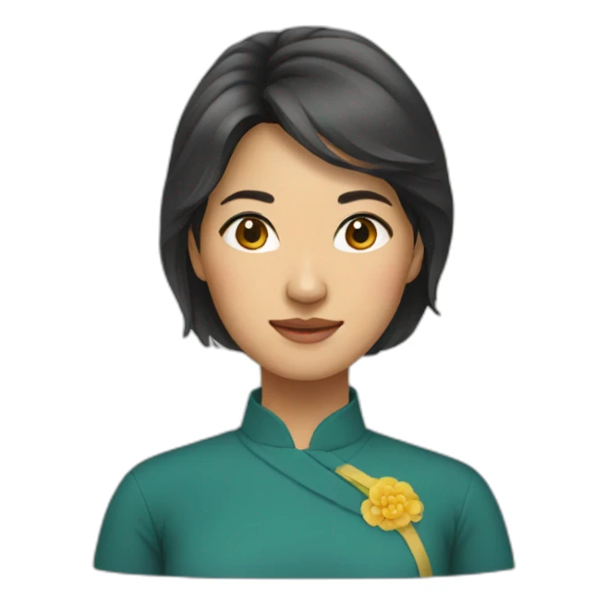 Vietnamese woman  sticker